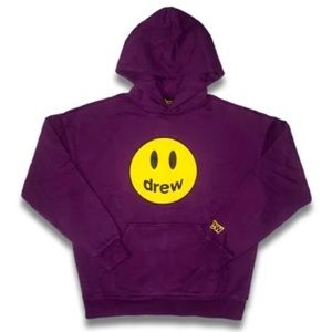 Drew House Mascot Logo Hoodie Purple